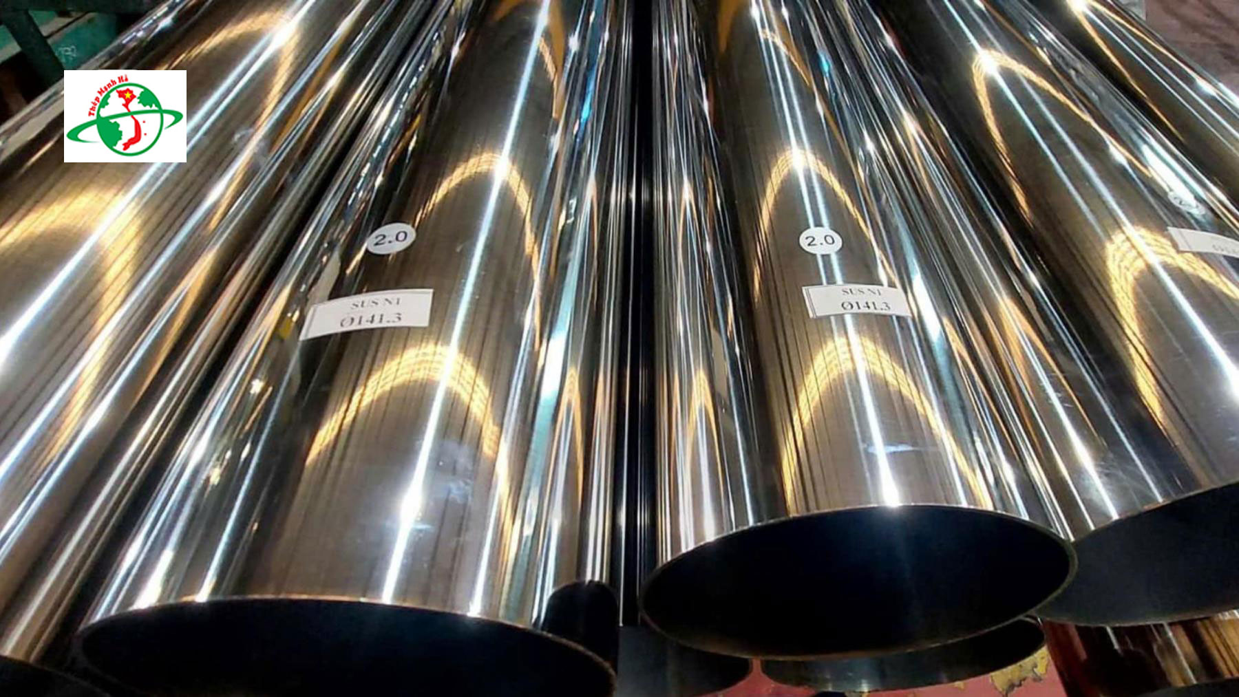 Ống inox SCH40 bóng