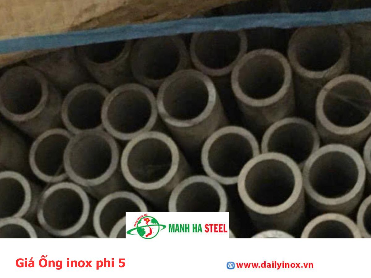 Bảng Báo Giá Ống inox phi 5