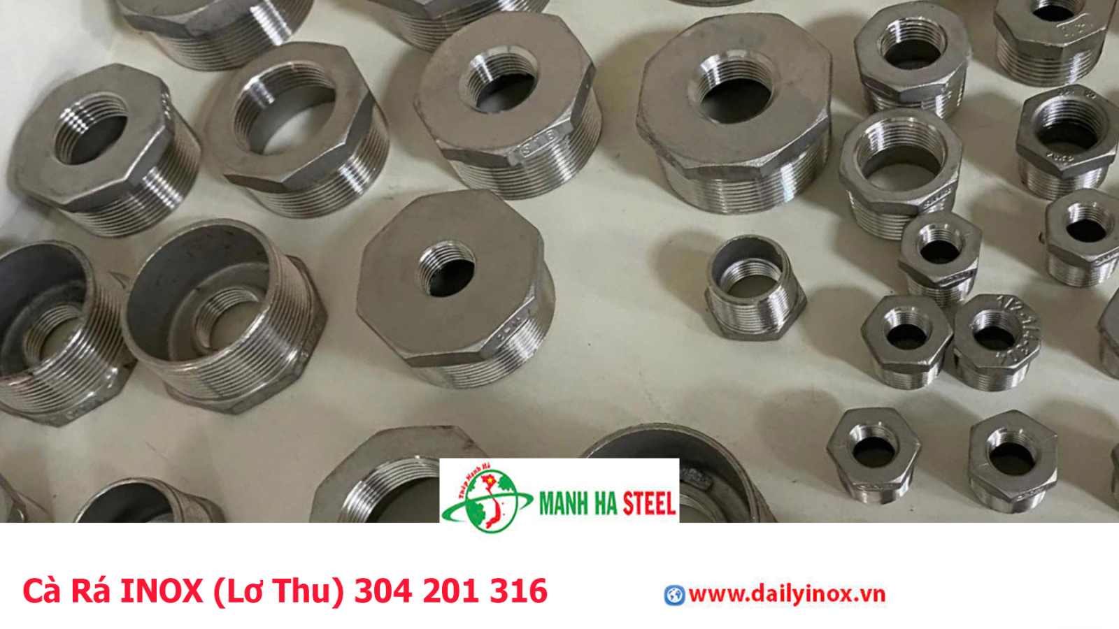 Cà Rá INOX (Lơ Thu) 304 201 316 năm 2025