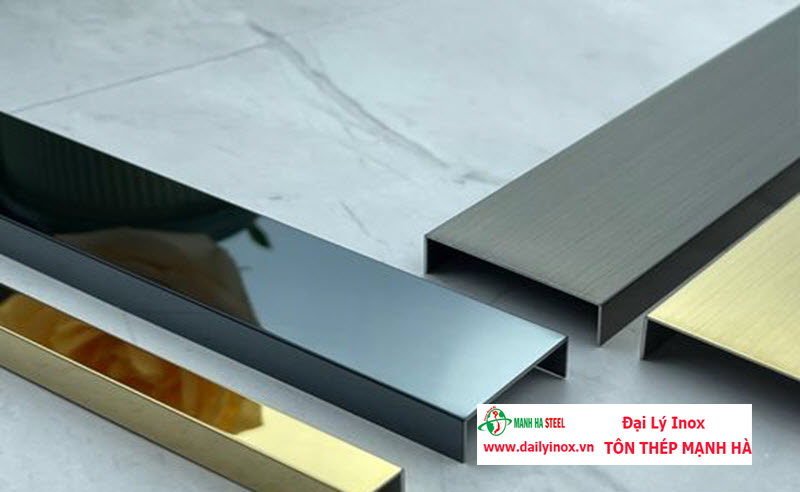 Nẹp U Inox Màu - 01