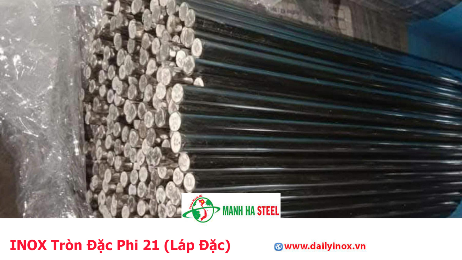 Bảng Báo Giá INOX Tròn Đặc Phi 21 (Láp Đặc)