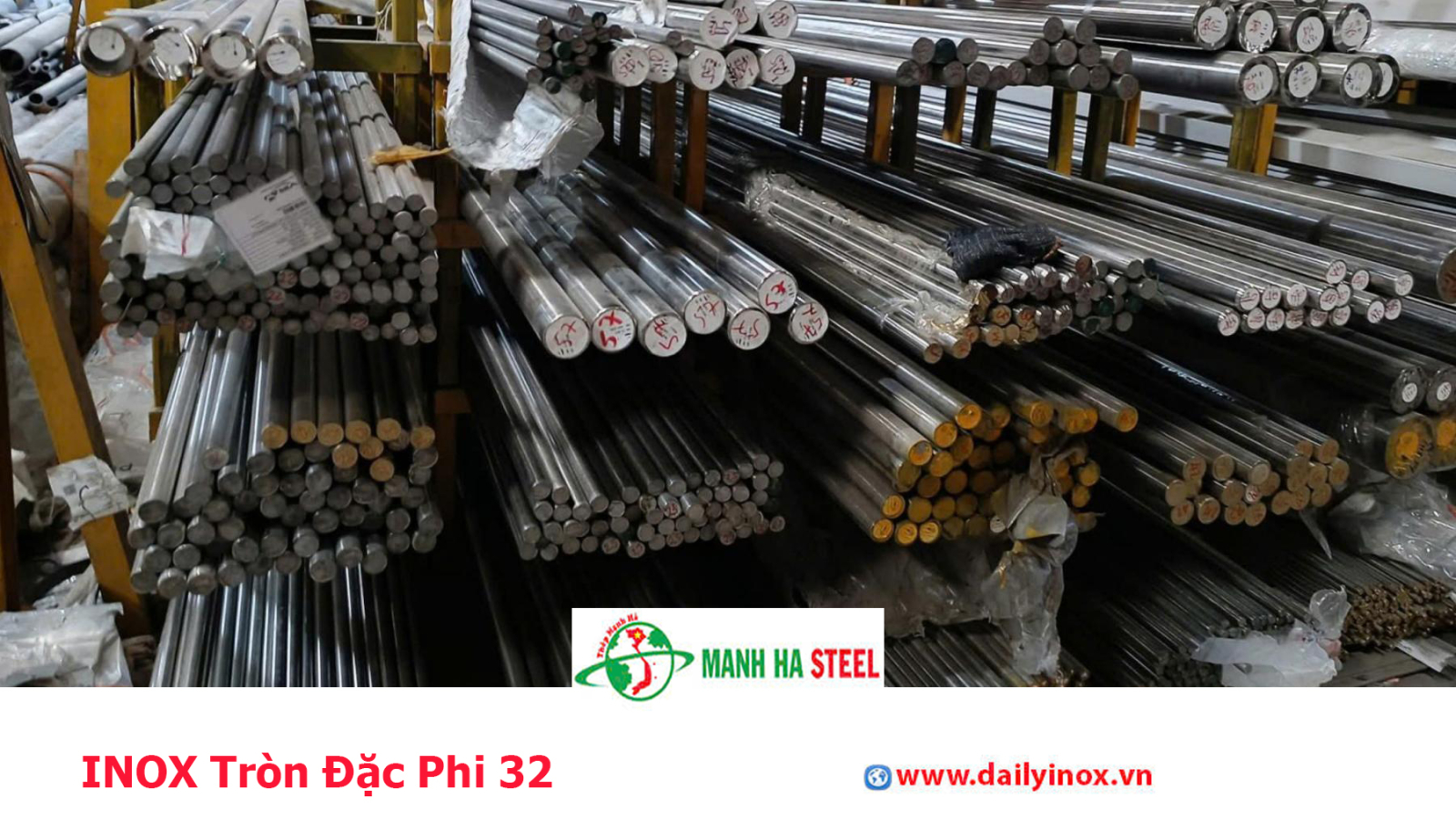 Bảng Báo Giá INOX Tròn Đặc Phi 32