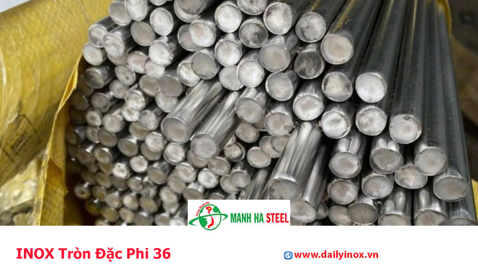 Bảng Báo Giá INOX Tròn Đặc Phi 36