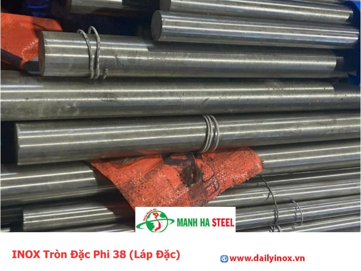 Bảng Báo Giá INOX Tròn Đặc Phi 38 (Láp Đặc)