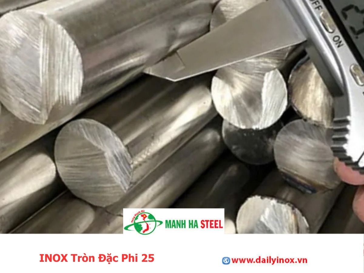 Bảng Báo Giá INOX Tròn Đặc Phi 25
