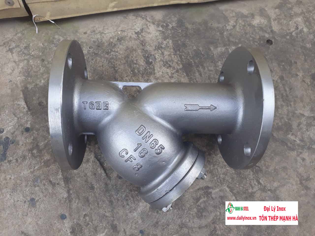 Lọc Y inox