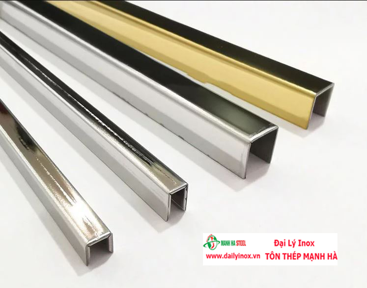 Nẹp U Inox Màu - 04