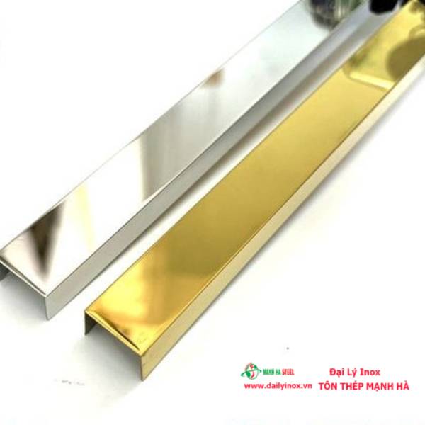 Nẹp U Inox Màu - 02