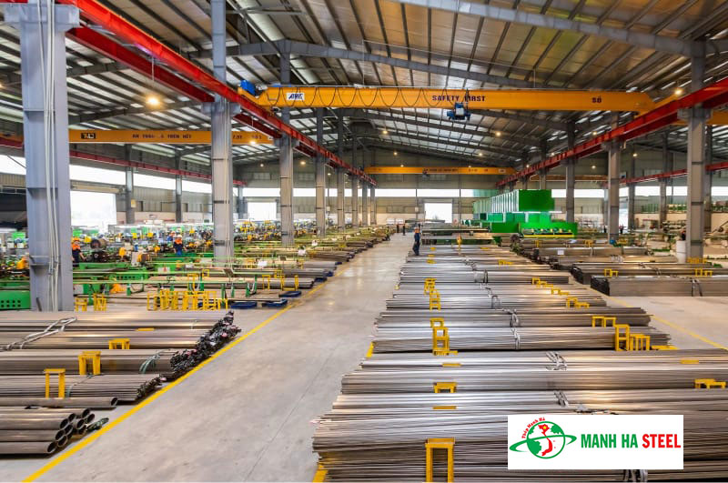 Ống inox công nghiệp TVL độ dày 2.5mm