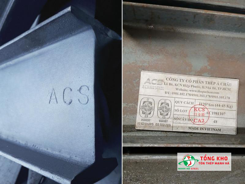 Bảng Báo Giá Thép Hình Á Châu