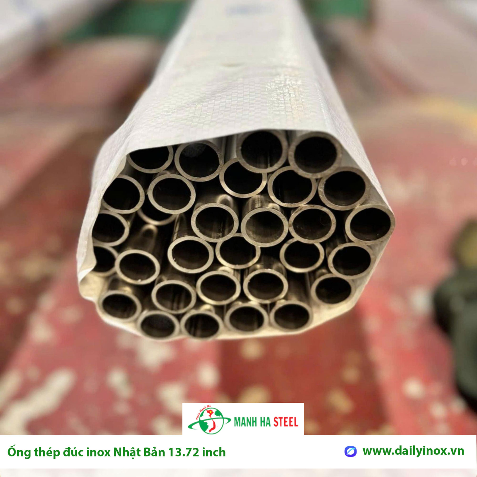 Ống đúc inox Nhật Bản 13.72 inch, Ống thép đúc inox Nhật Bản 13.72 inch