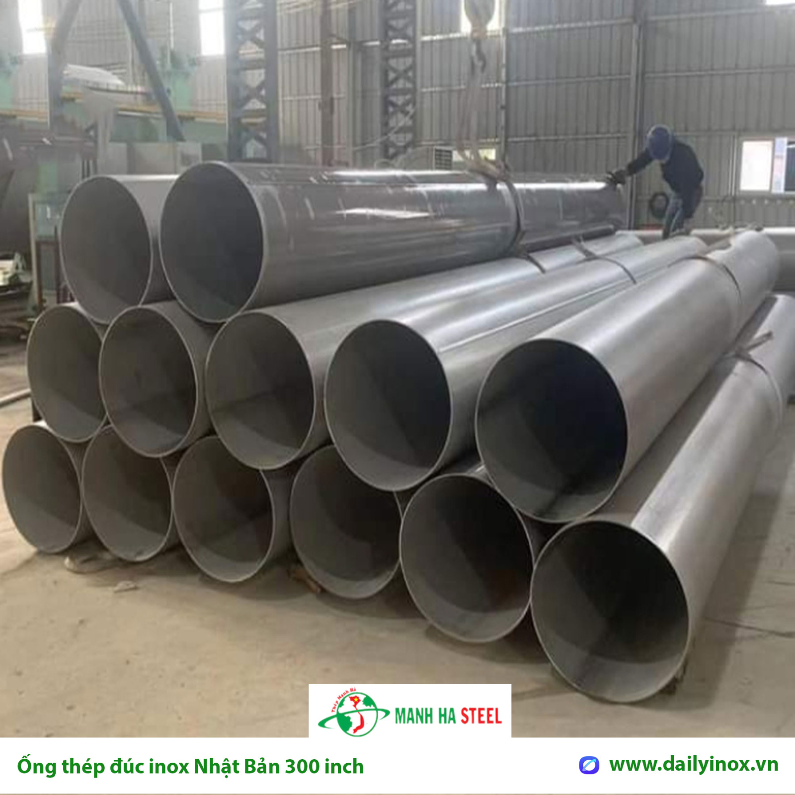 Ống đúc inox Nhật Bản 300 inch, Ống thép đúc inox Nhật Bản 300 inch