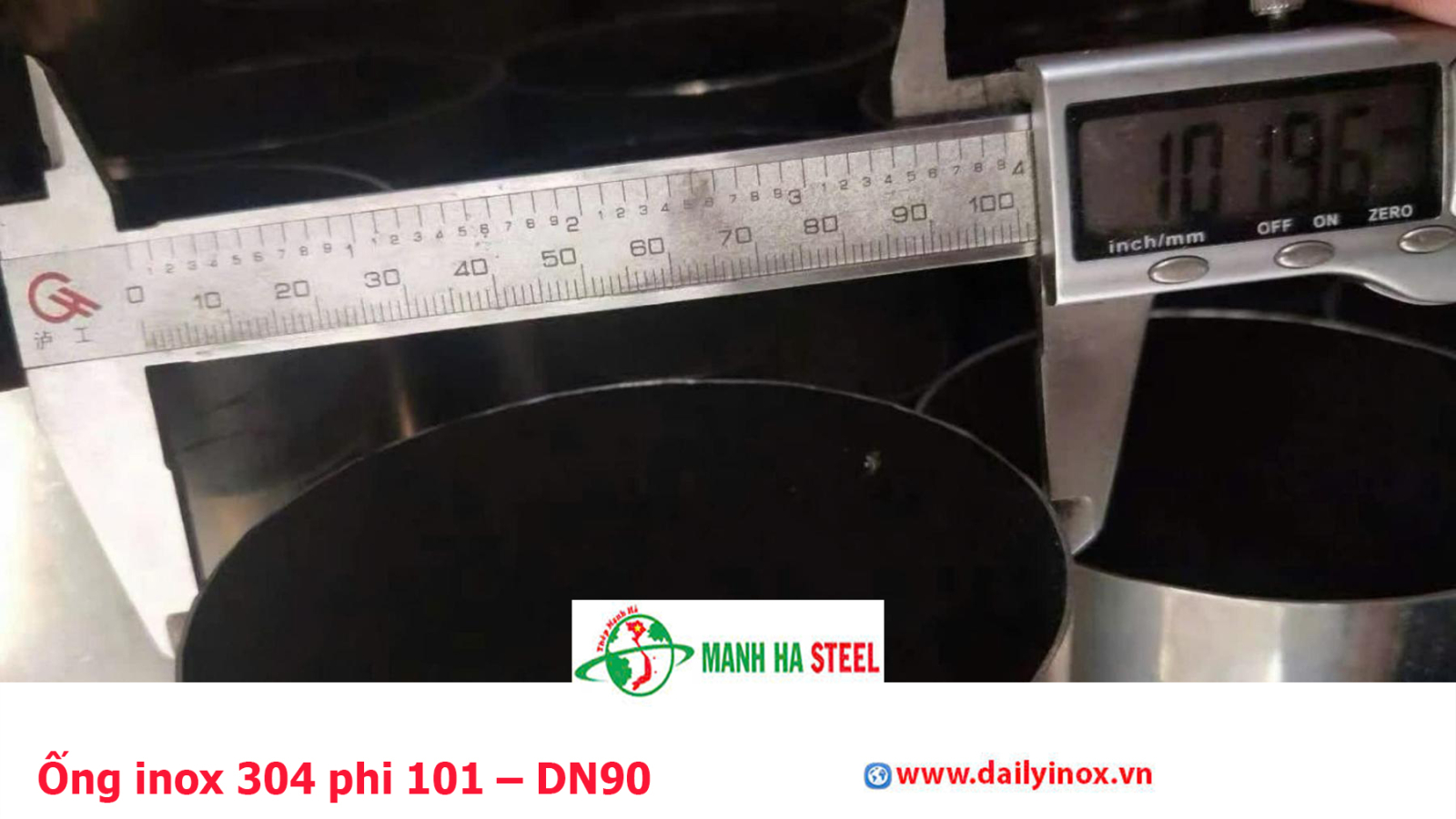 Ống đúc inox Trung Quốc 101.60 mm, Ống thép đúc inox Trung Quốc 101.60 mm