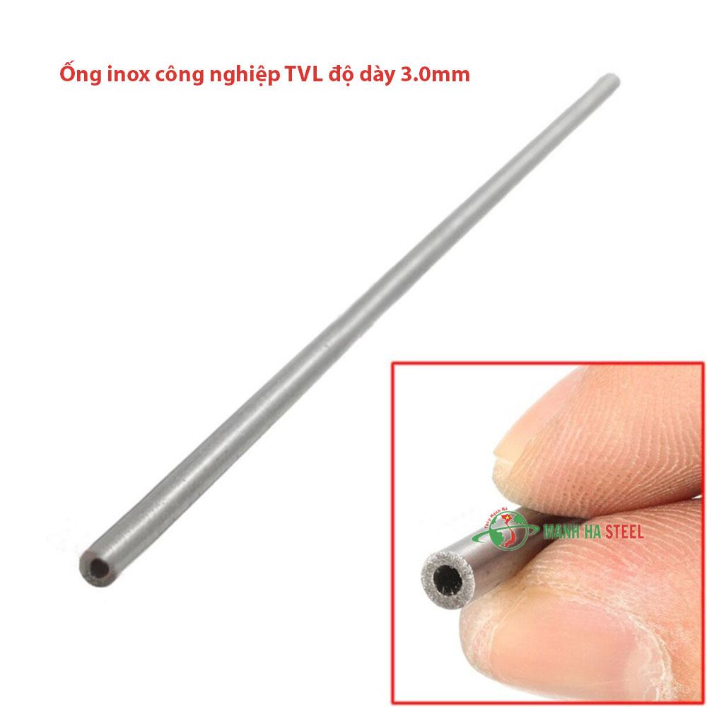 Ống inox công nghiệp TVL độ dày 3.0mm
