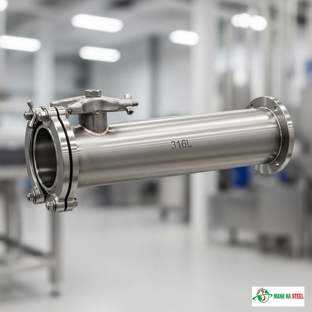 Ống inox vi sinh 10 inch, Ống thép inox vi sinh 10 inch