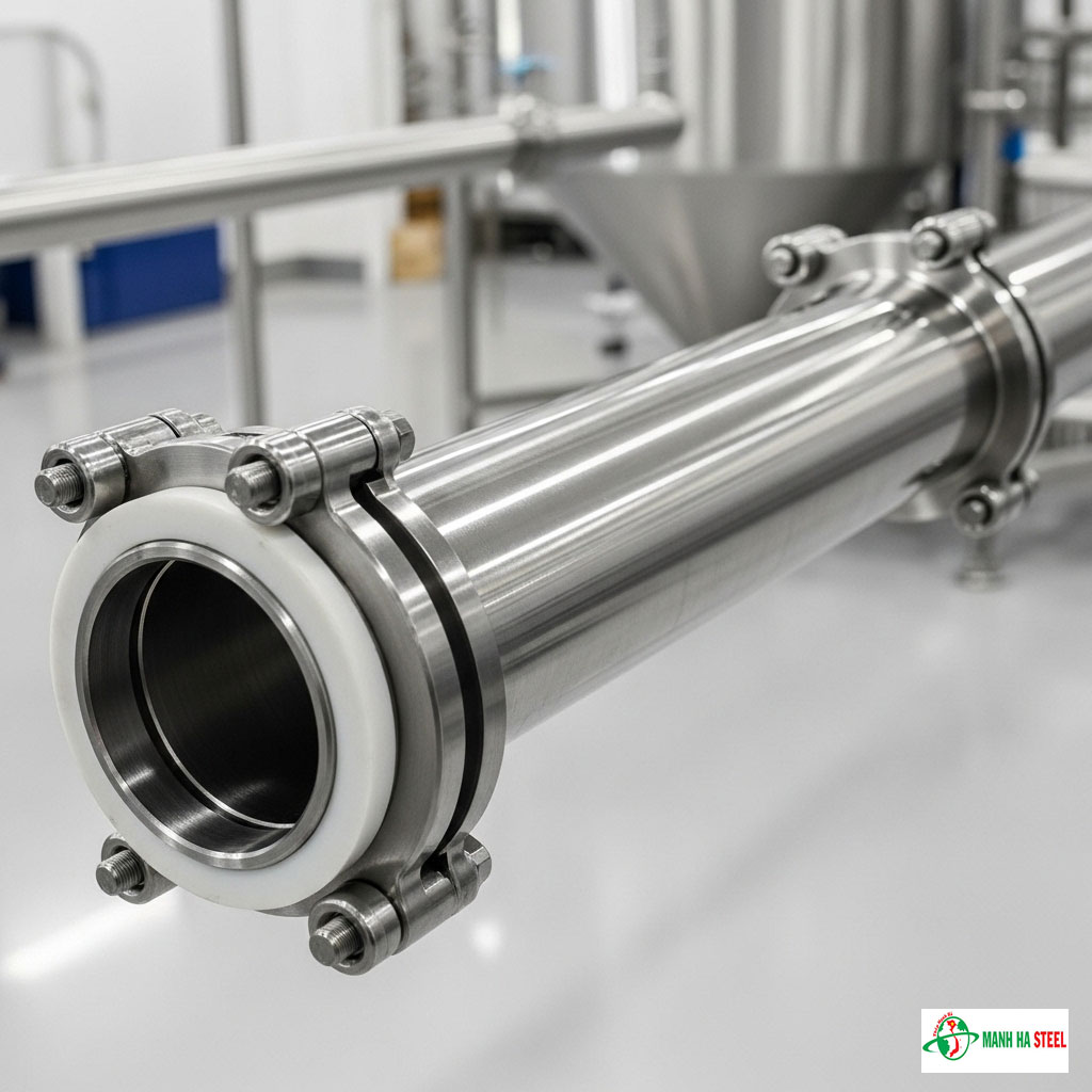 Ống inox vi sinh 350 mm, Ống thép inox vi sinh 350 mm