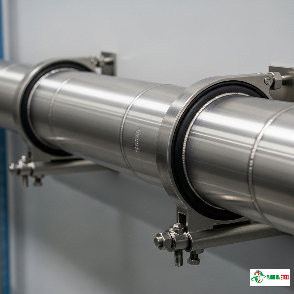 Ống inox vi sinh 400 mm, Ống thép inox vi sinh 400 mm