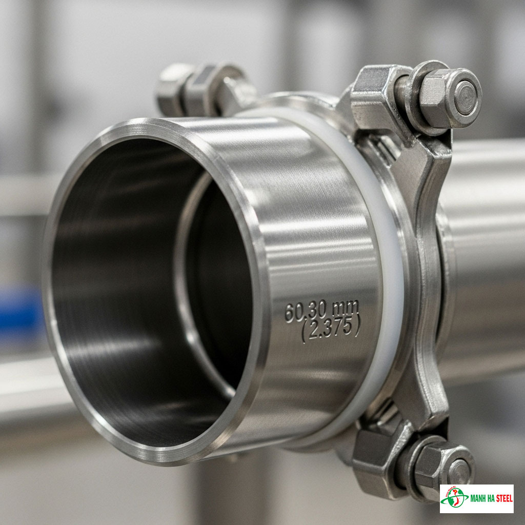 Ống inox vi sinh 60.30 mm, Ống thép inox vi sinh 60.30 mm