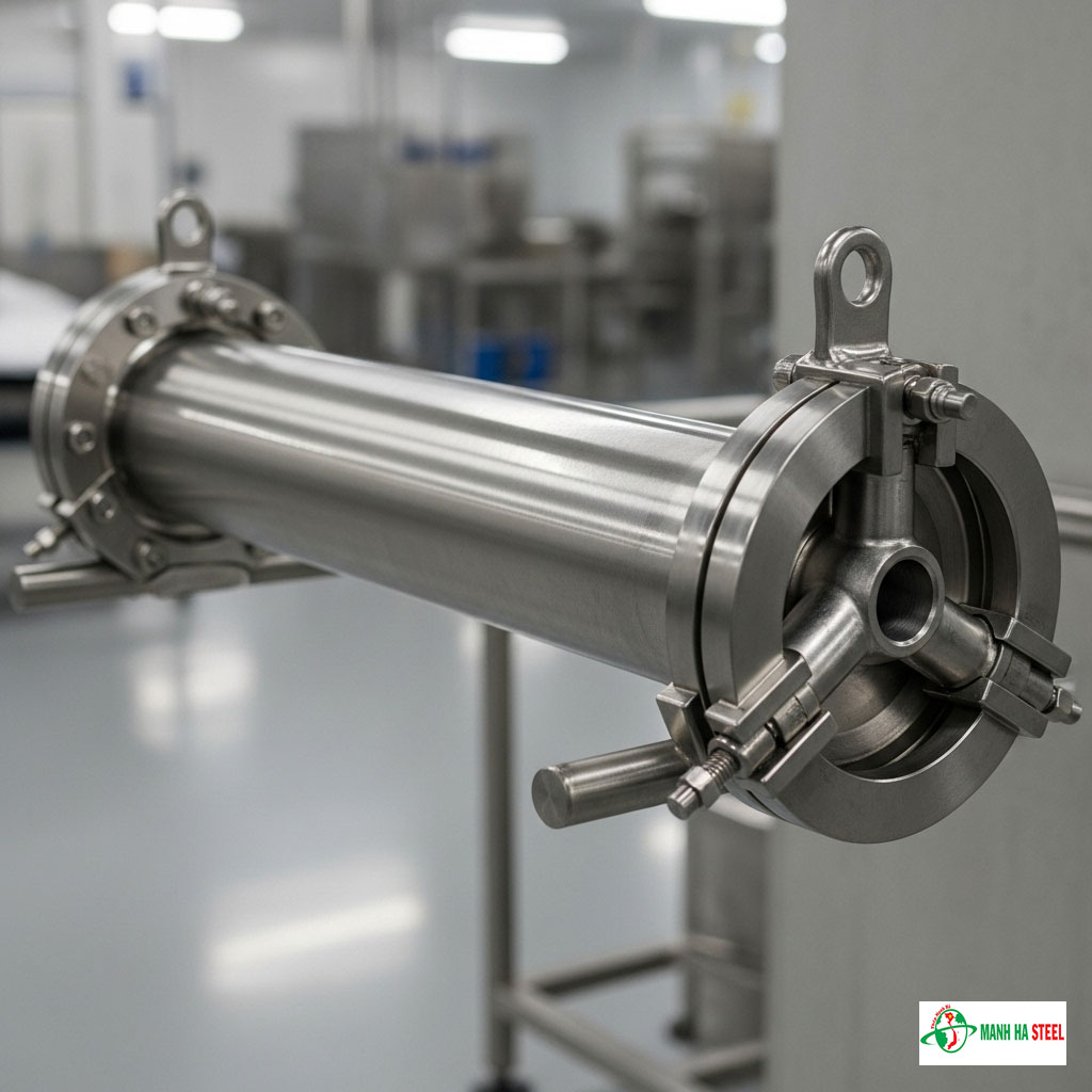 Ống inox vi sinh 600 mm, Ống thép inox vi sinh 600 mm