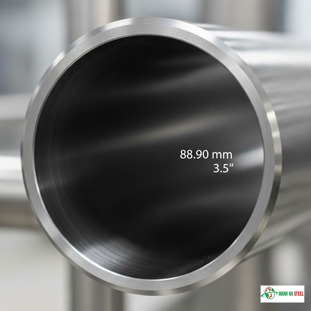 Ống inox vi sinh 88.90 mm, Ống thép inox vi sinh 88.90 mm