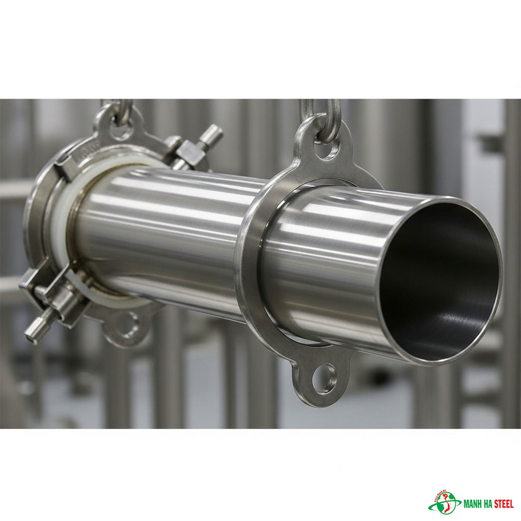Ống inox vi sinh 90 mm, Ống thép inox vi sinh 90 mm
