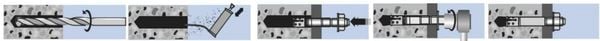 Bảng Báo Giá Bu Lông Nở M8x80 (Tắc Kê Nở 3 Cánh M8x80)