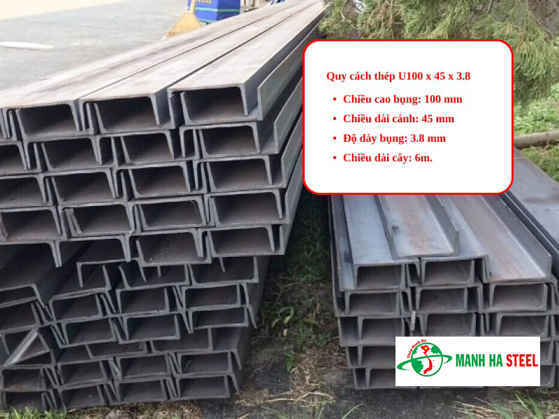 Bảng Báo Giá Thép U100