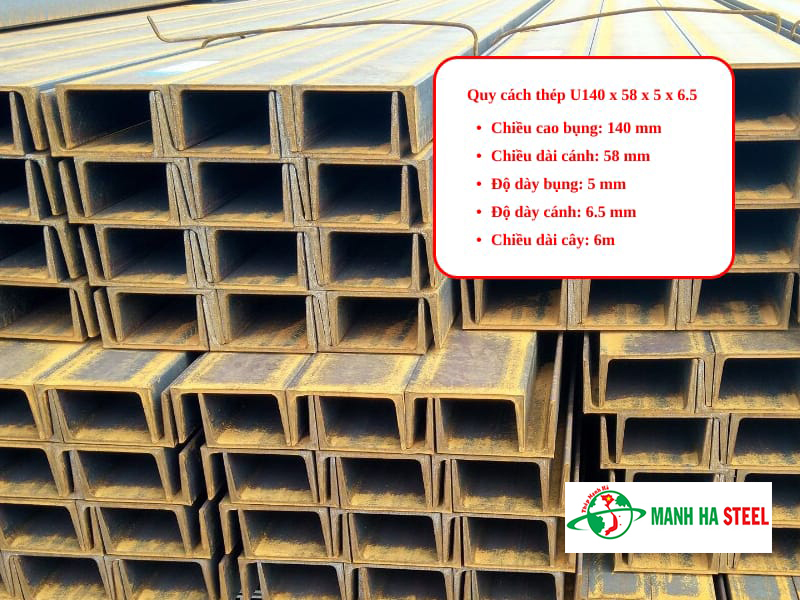 Bảng Báo Giá Thép U140