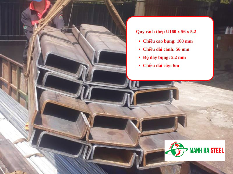 Bảng Báo Giá Thép U160