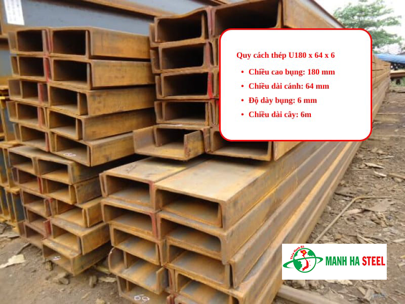 Bảng Báo Giá Thép U180