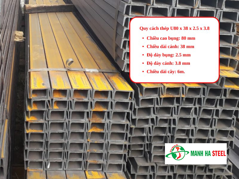 Bảng Báo Giá Thép U80