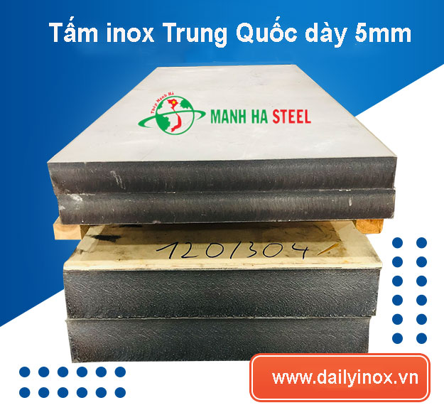 Tấm inox Trung Quốc dày 5mm