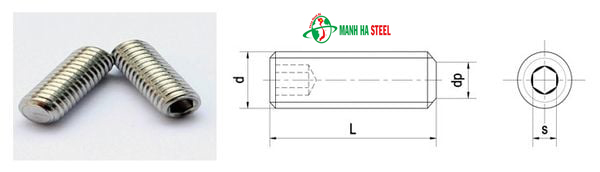 Bảng Báo Giá Vít Trí (Vít Trí Lục Giác) Thép Đen