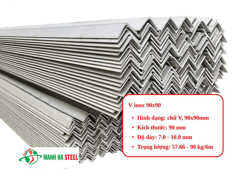 Bảng Báo Giá V Inox 90x90