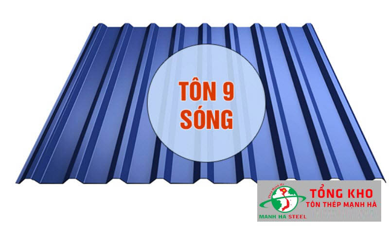 Bảng Báo Giá Tôn Màu Xanh Dương, Xanh Đen