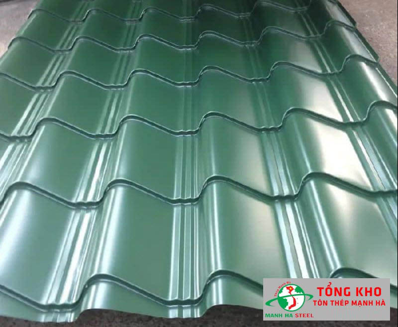 Bảng Báo Giá Tôn Màu Xanh Ngọc