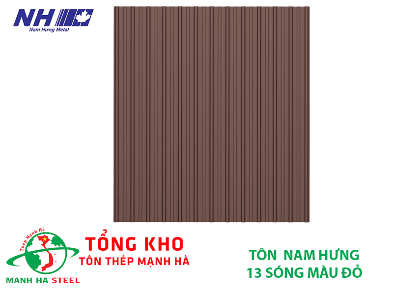 Bảng Báo Giá Tôn Nam Hưng