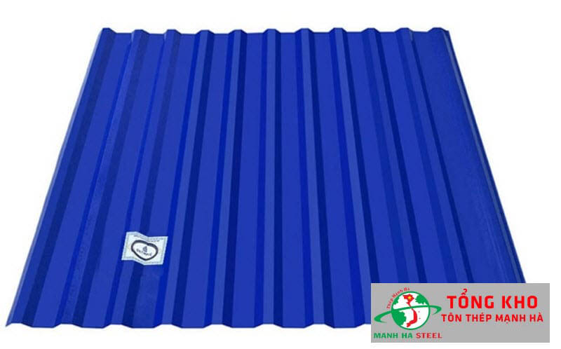 Bảng Báo Giá Tôn Màu Xanh Dương, Xanh Đen