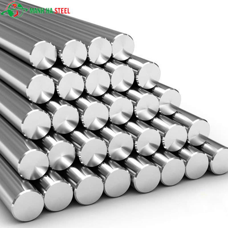 Tròn trơn láp đặc inox Gia Anh 201, 304, 316,  403, 430, 410, 310, 420