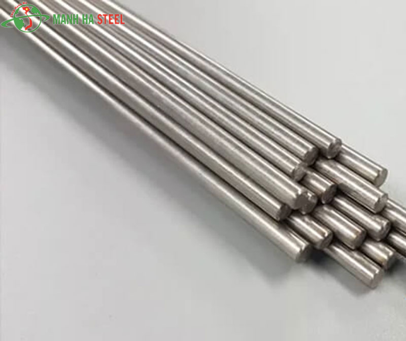 Tròn trơn láp đặc inox phi 2.5ly