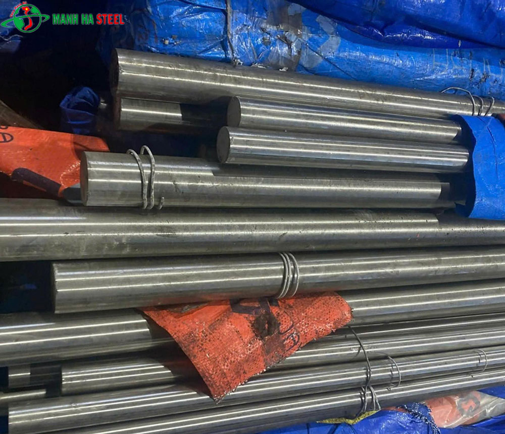 Tròn trơn láp đặc inox phi 38ly