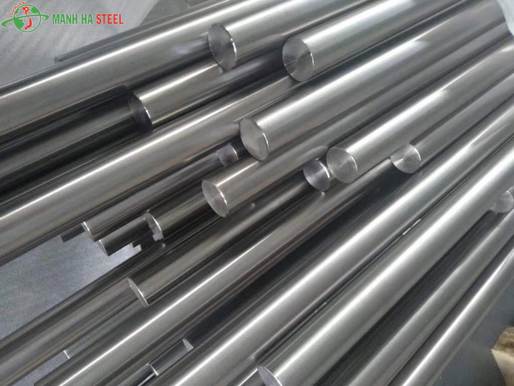 Tròn trơn láp đặc inox phi 4.5ly