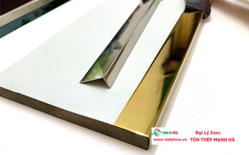 Nẹp L Inox 304