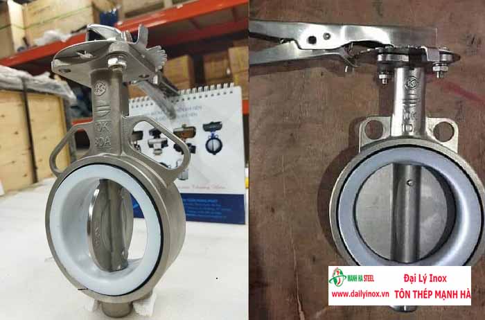 Van bướm inox