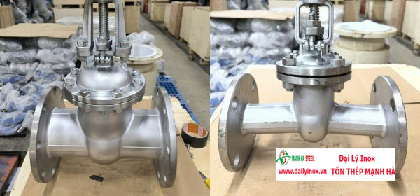 Van cổng inox