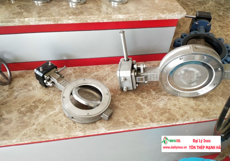 Van bướm inox