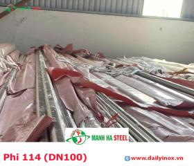 Bảng Báo Giá Ống INOX Phi 114 (DN100)