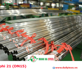 Bảng Báo Giá Ống inox phi 21 (DN15)