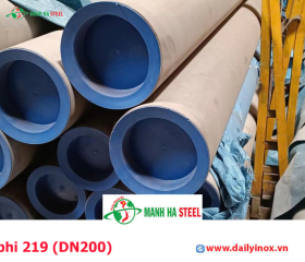 Bảng báo giá ống inox phi 219 (DN200)