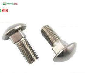 Bulông đầu tròn cổ vuông inox